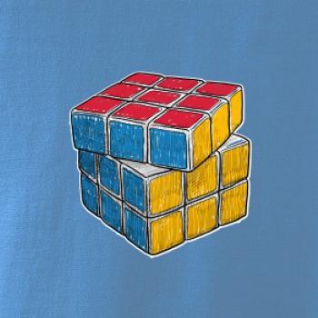 Rubikova kocka kreslená Rubikova kocka kreslená