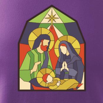 Vitráž - jasličky