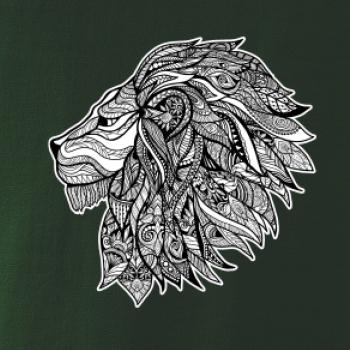 Hlava leva - mandala