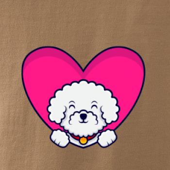 Bišónik zalezený v srdci