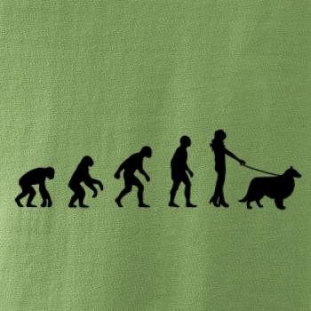 Evolúcia pes Šeltia (muž-žena)