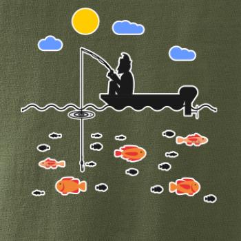 Rybár, ktorý má smolu na loďke