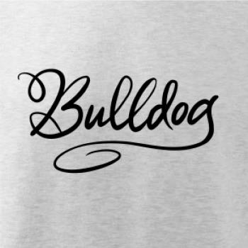 Bulldog - nápis okrasný