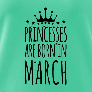 Princesses are born in March