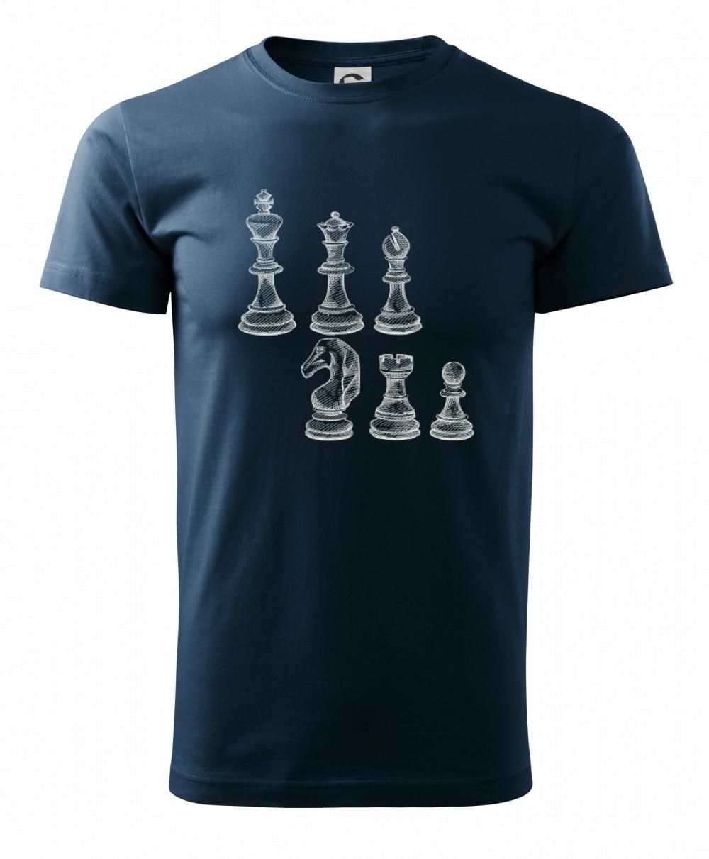 Šachové figúrky kreslené Šachové figúrky kreslené