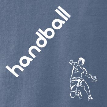 Handball nápis šikmo Handball nápis šikmo