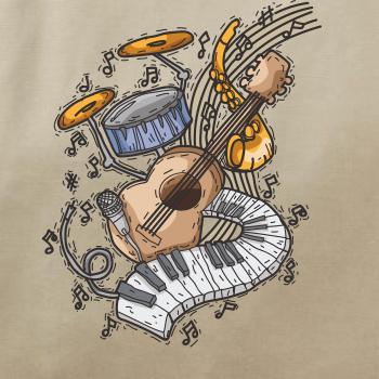 Hudobné nástroje v notách