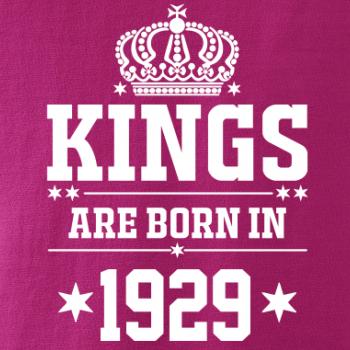 Kings are born in 1929