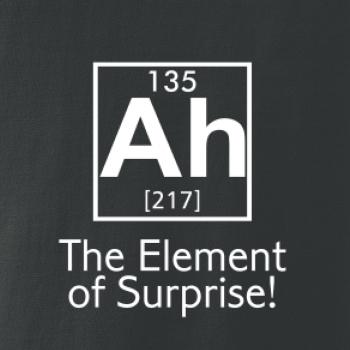 Ah element of surprise