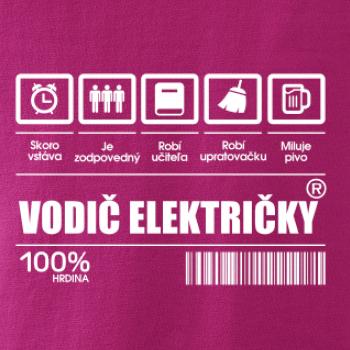 Čiarový kód - Vodič električky / vodička električky Čiarový kód - Vodič električky / vodička električky
