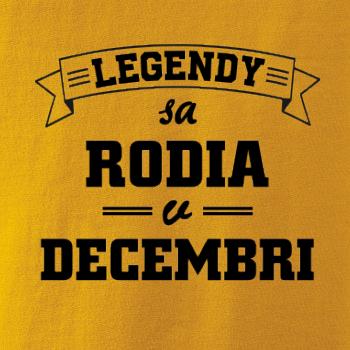 Legendy sa rodia v decembri