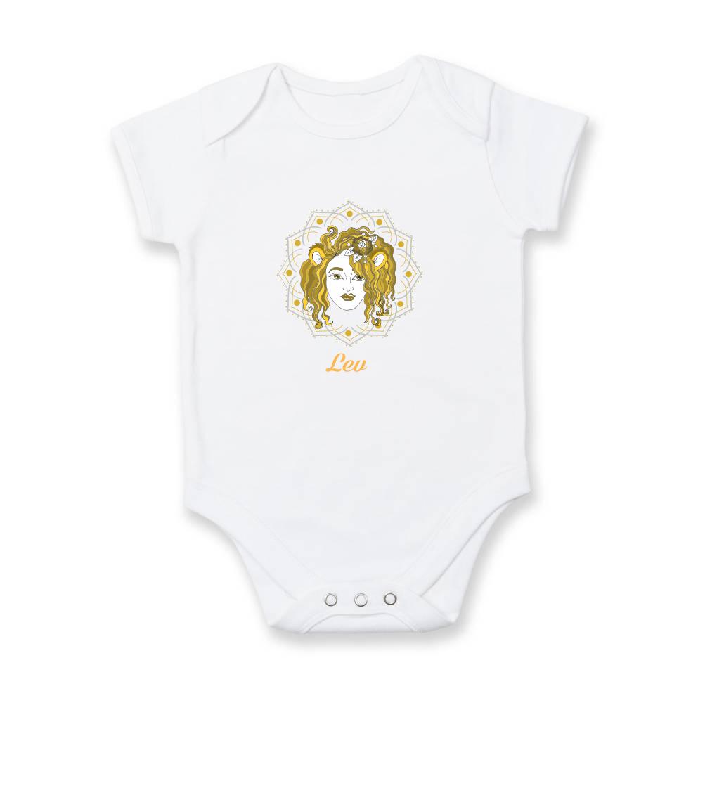 Tričká s levom - Znamenie ženy - Lev SK (Pecka design) - Body dojčenské s krátkym rukávom