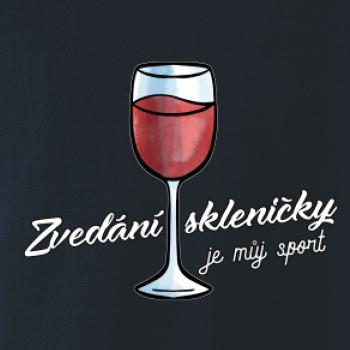 Zvedání skleničky je můj sport