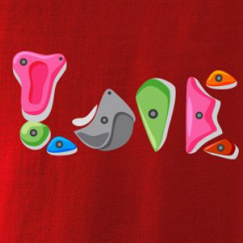 Lezení na stěně - love