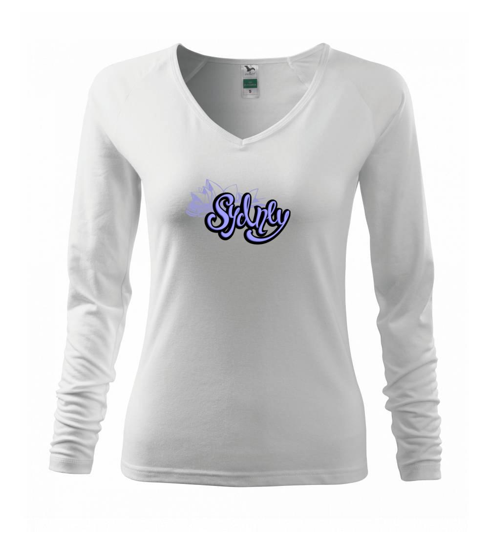 Ostatné mestá / miesta - Australia Sydney Lettering - Tričko dámske Elegance