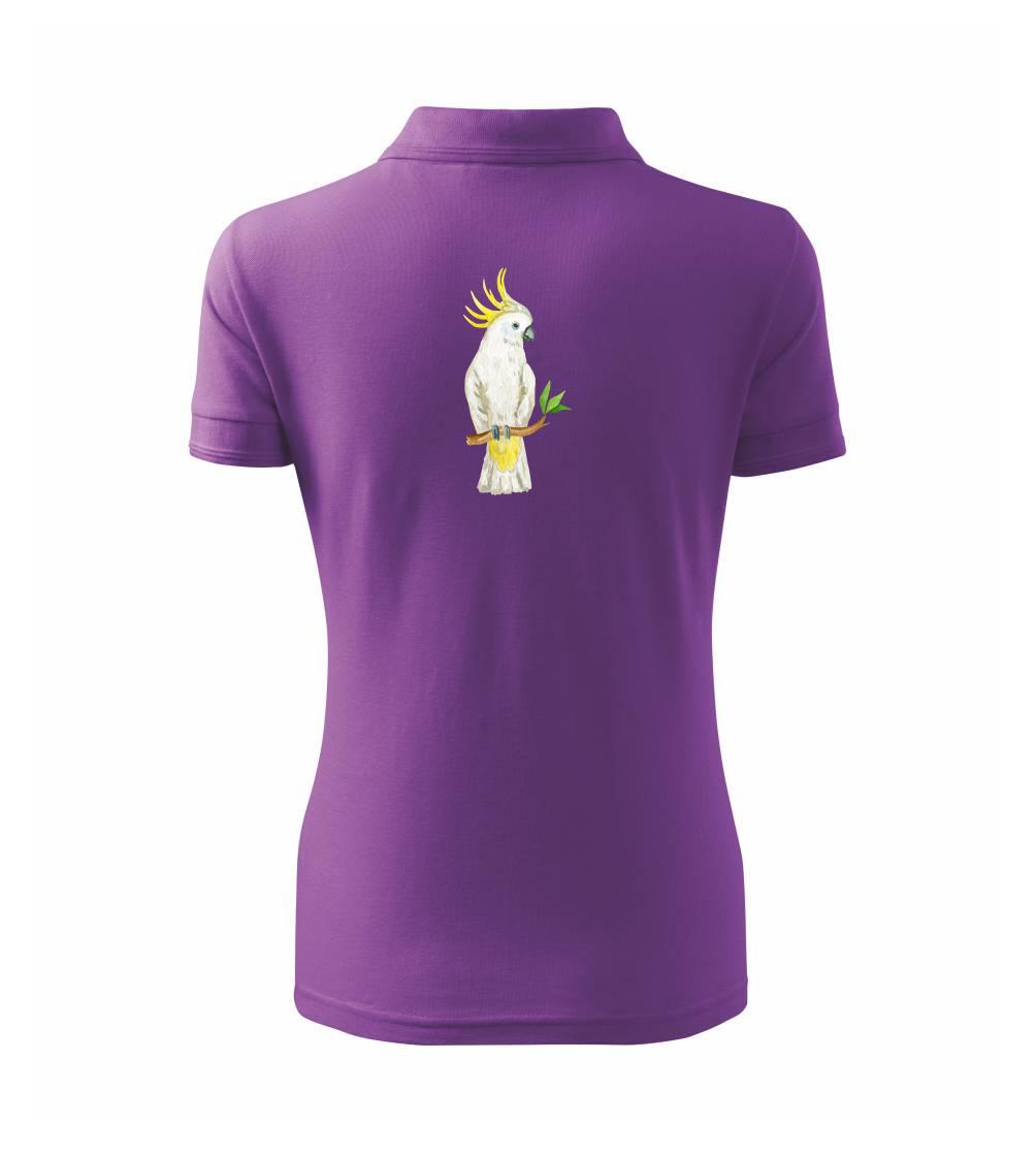 Papagáj Kakadu kreslený Papagáj Kakadu kreslený