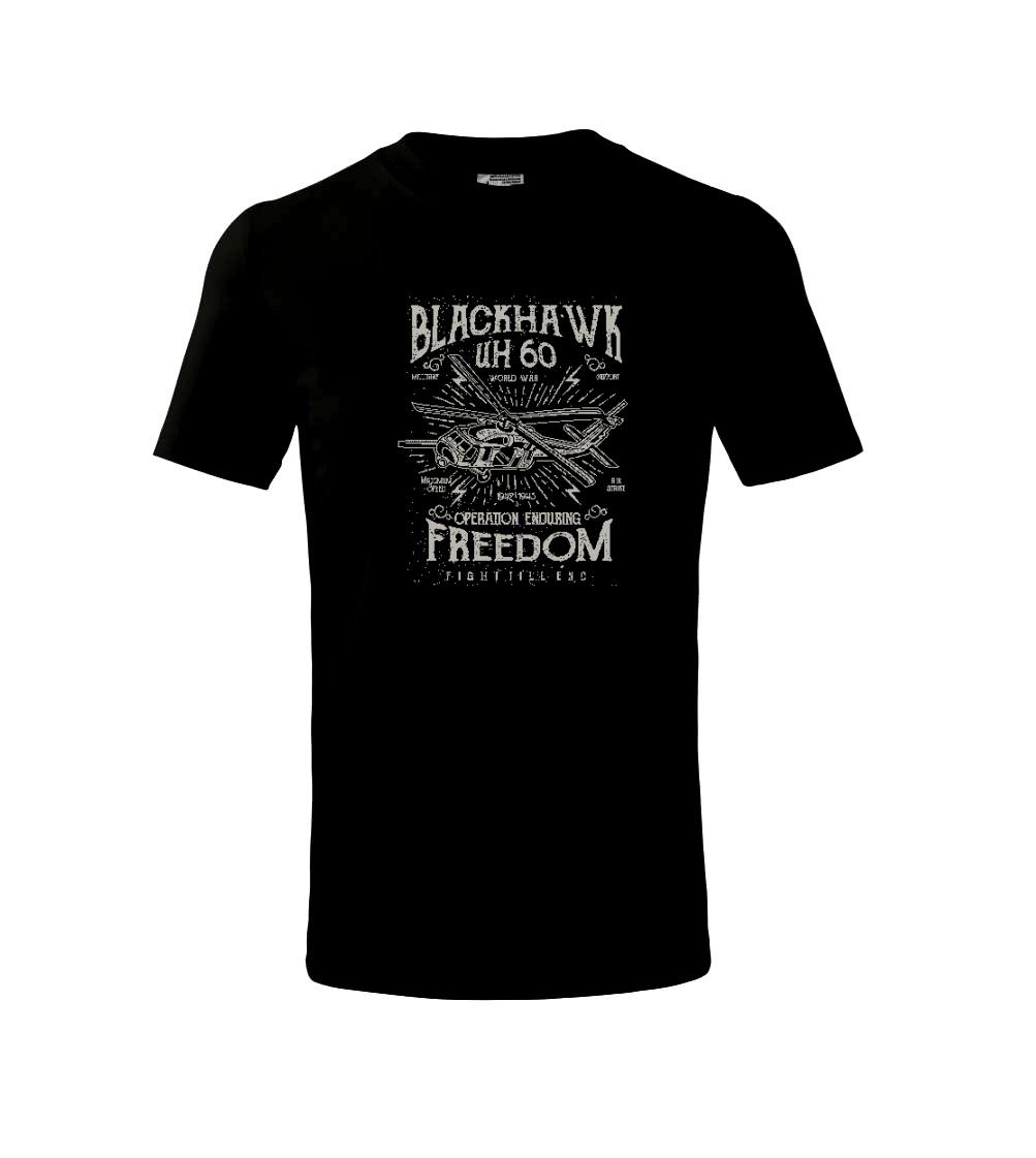 Tričká s lietadlami - Blackhawk - Tričko detské bavlnené