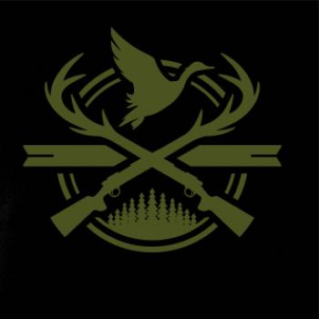 Lovec a kačice - zelený