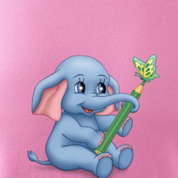 Slon s pastelkou (Hana-creative)