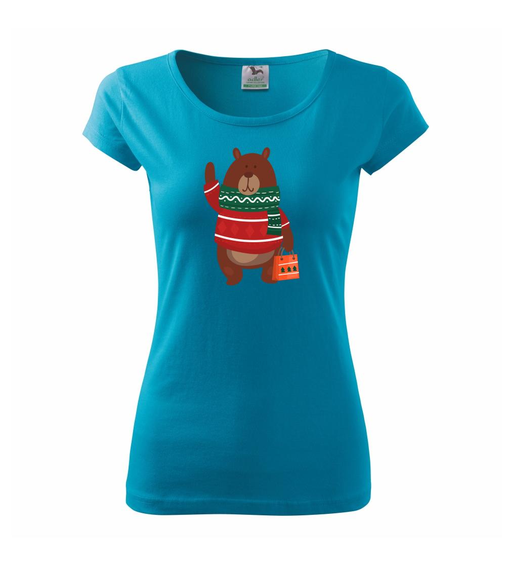 Medveď s darčekom Medveď s darčekom