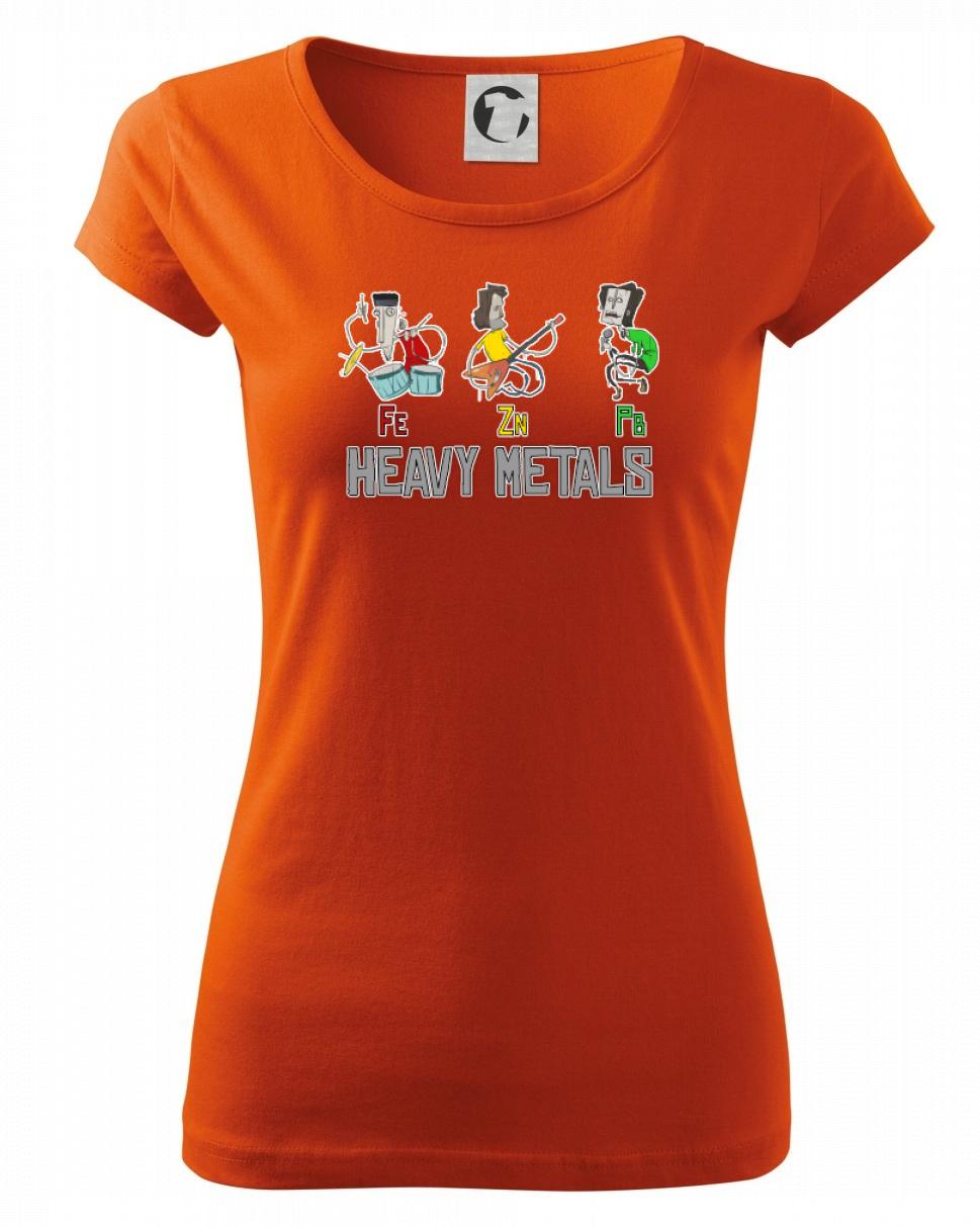 Heavy Metals - Dámske tričko Pure