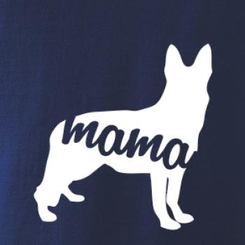 Nemecký ovčiak mama obrys