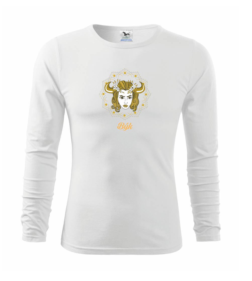 Tričká býk - Znamenie ženy - Býk SK (Pecka design) - Tričko detské Long Sleeve