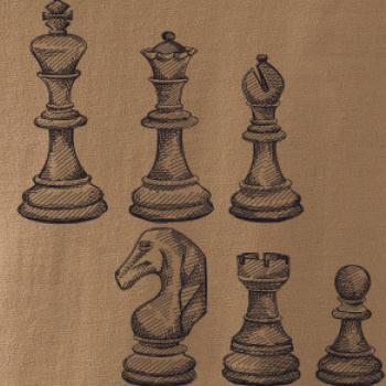 Šachové figúrky kreslené Šachové figúrky kreslené