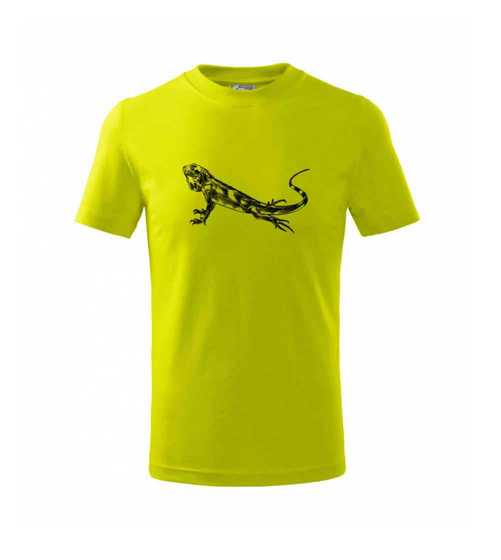 Ceruzkou kreslený Leguán