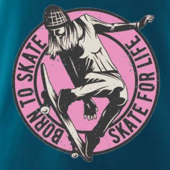 Skate girl pink
