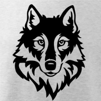 Hlava vlka čiernobiela (Hana-creative)