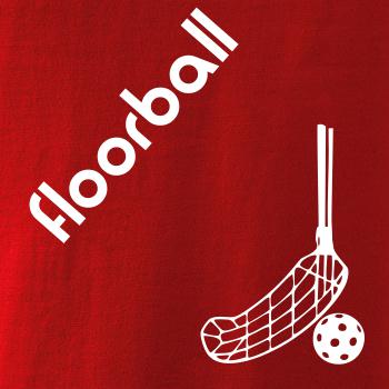 Floorball nápis šikmo Floorball nápis šikmo