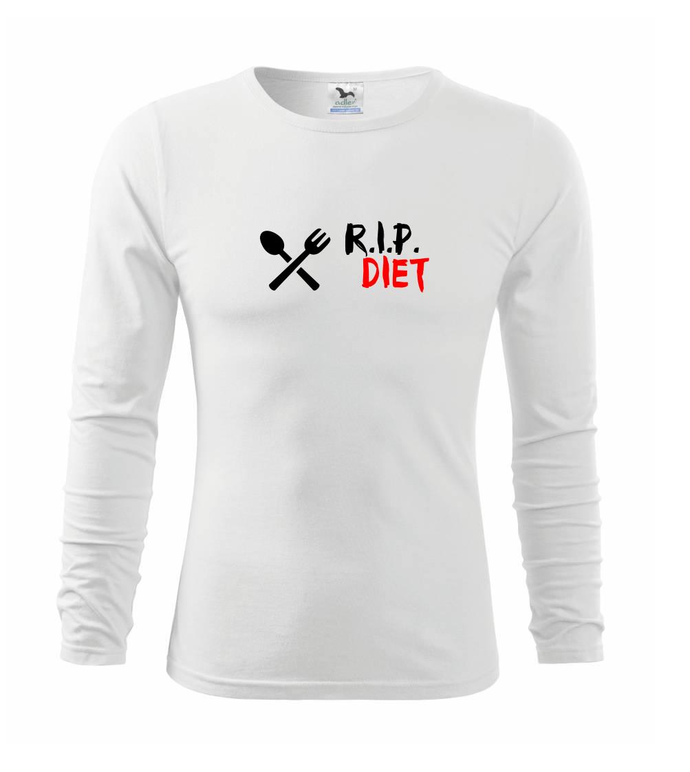 Tričká na párty - R.I.P. Diet - Tričko detské Long Sleeve