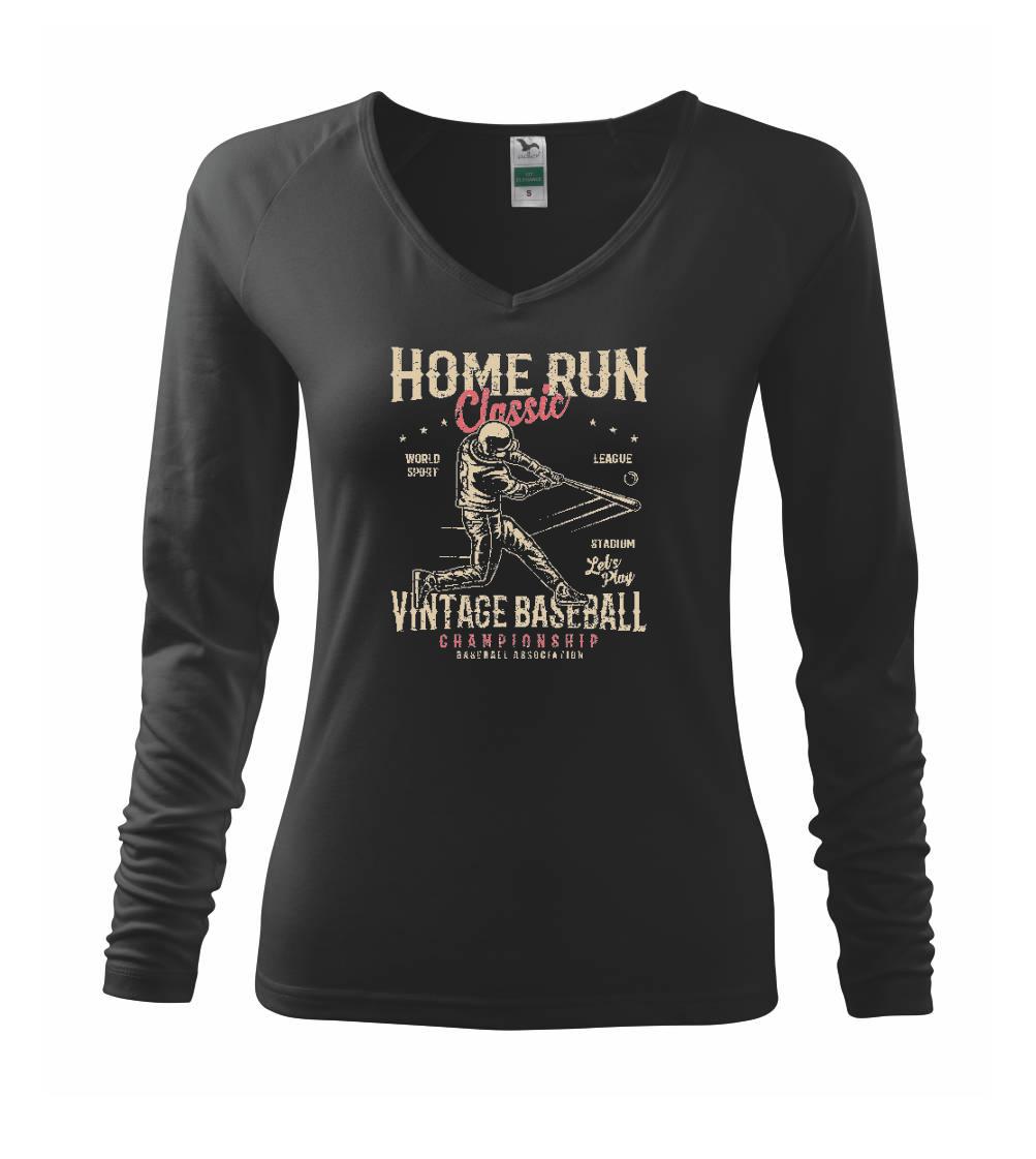 Tričká baseball - Home Run Classic - Tričko dámske Elegance