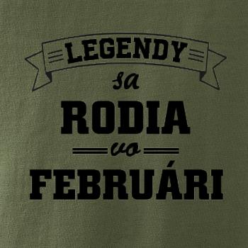 Legendy sa rodia vo februári