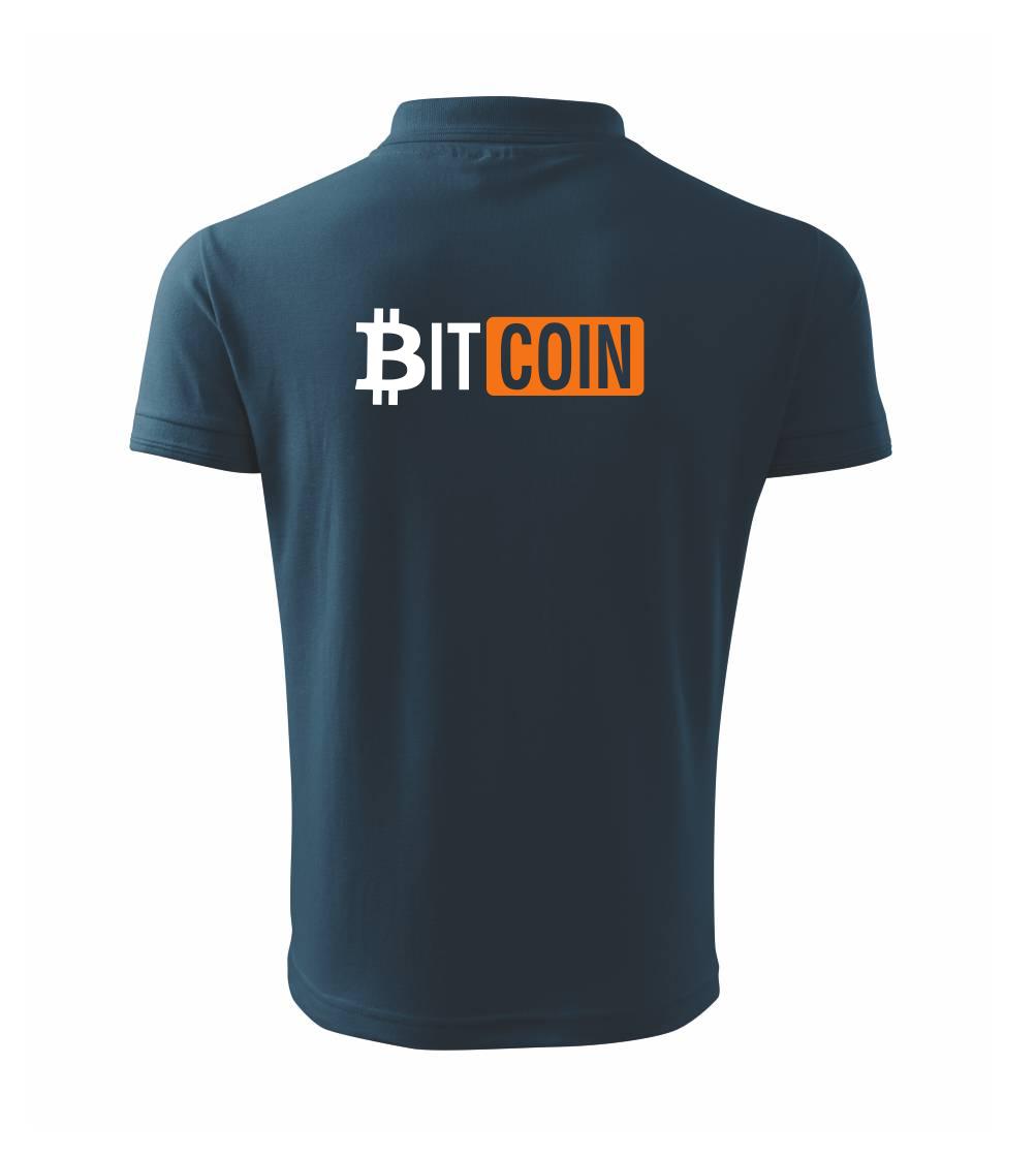 Bitcoin nápis Bitcoin nápis