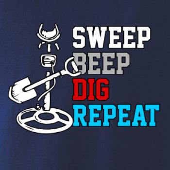 Sweep Beep Dig Repeat Sweep Beep Dig Repeat