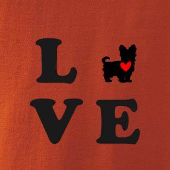 Yorkshire terier love