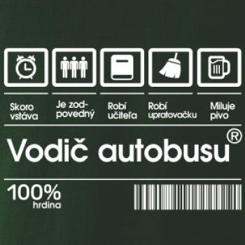 Čiarový kód - Vodič autobusu / Vodička autobusu Čiarový kód - Vodič autobusu / Vodička autobusu