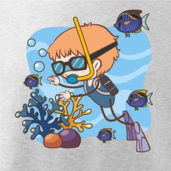 Potápač chlapec Potápač chlapec