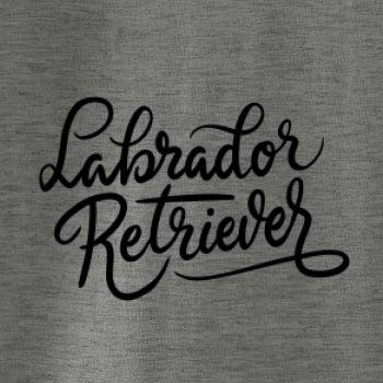 Labrador - nápis okrasný