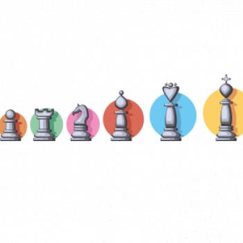 Šach v rade farebné