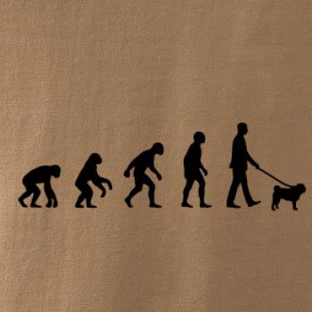 Evolúcia pes Mops (muž-žena)