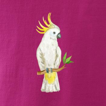 Papagáj Kakadu kreslený