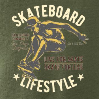 Skateboard lifestyle community