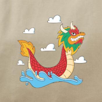 Dračia loď kreslená