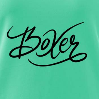 Boxer - nápis okrasný