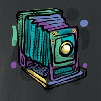 Foťák farebný starý - jedna šošovka