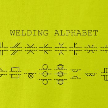Zvárač - Welding alphabet