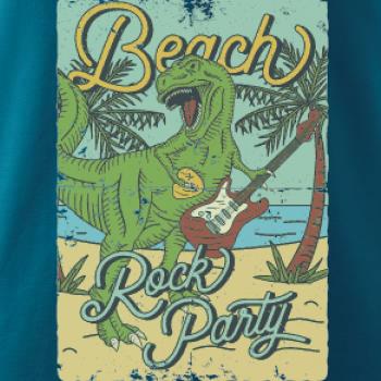 Beach rock party